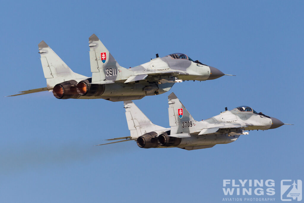2016, MiG-29AS, QRA, SIAF, Slovakia, Slovakia Air Force, afterburner
